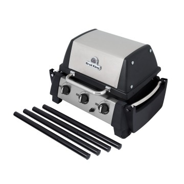 Газовый гриль Broil King Порта Шеф 320 (PortaChef 320), нерж. сталь