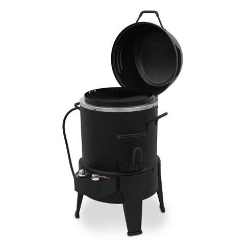 Гриль коптильня Char-Broil SMOKER с жаровней и грилем  