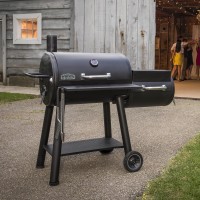 Угольный барельный гриль-коптильня Broil-King Regal OFFSET 400