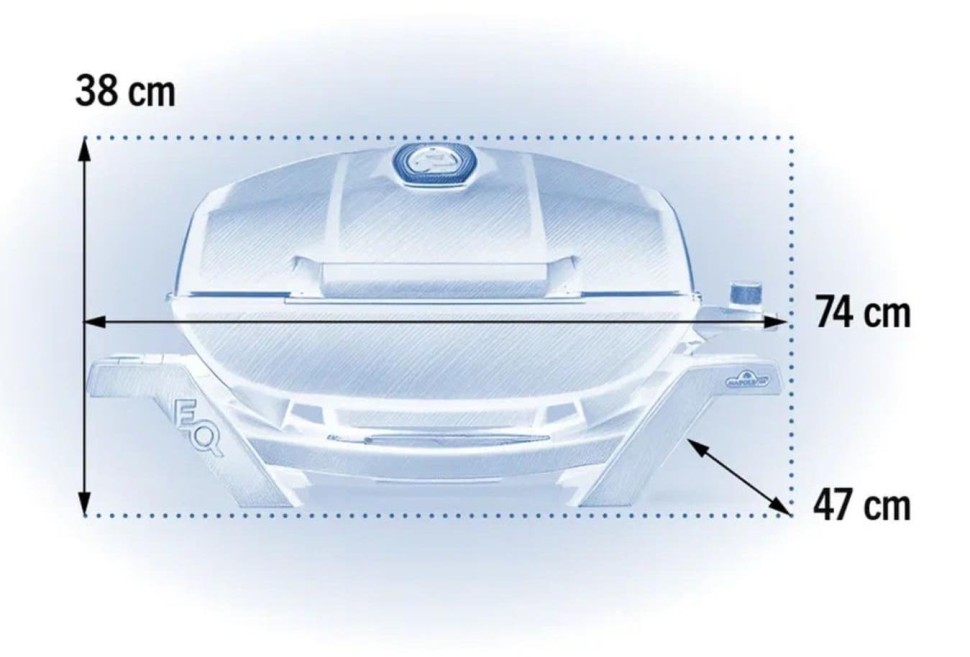 Портативный электрический гриль NAPOLEON® TravelQ PRO-285E
