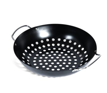 Поддон для гриля Big Green Egg, алюминиевый, перфорированный, круглый 28 см
