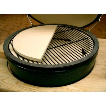 Противень полукруг для гриля Big Green Egg L, керамический